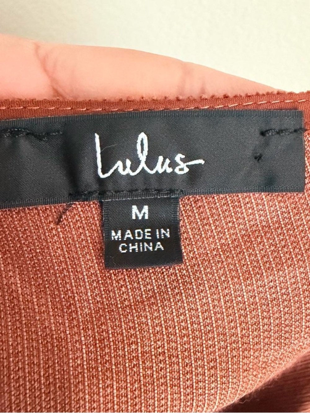 Lulus Brick Orange Corduroy Button-Front Mini Dress - Picture 6 of 8